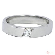 Engagement Ring Bishop in hallmarked