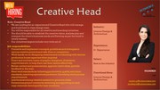 Immediate Hiring for a Creative Head