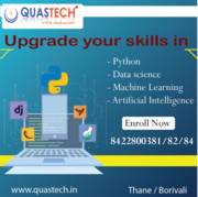 Python Training Institute in Kandivali | QUASTECH 