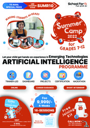 Summer Camp 2022 | Best Summer Camp Programme | AI Course 