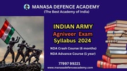 INDIAN ARMY AGNIVEER EXAM SYLLABUS 2024