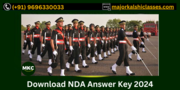 NDA 1 Answer Key 2024 - MKC Top Level Institute