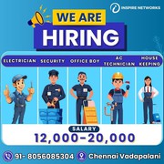 Hiring Now: Skilled & Support Staff (Salary ₹12, 000–₹20, 000)