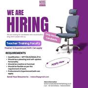 Faculty Required – Teacher Training .(Female Only)