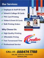 Creative Zone | Employee ID Card Printing | School & College ID Cards 